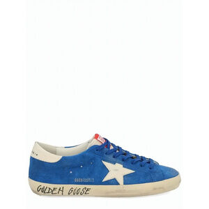 GOLDEN GOOSE Vibrant Blue Suede Sneakers